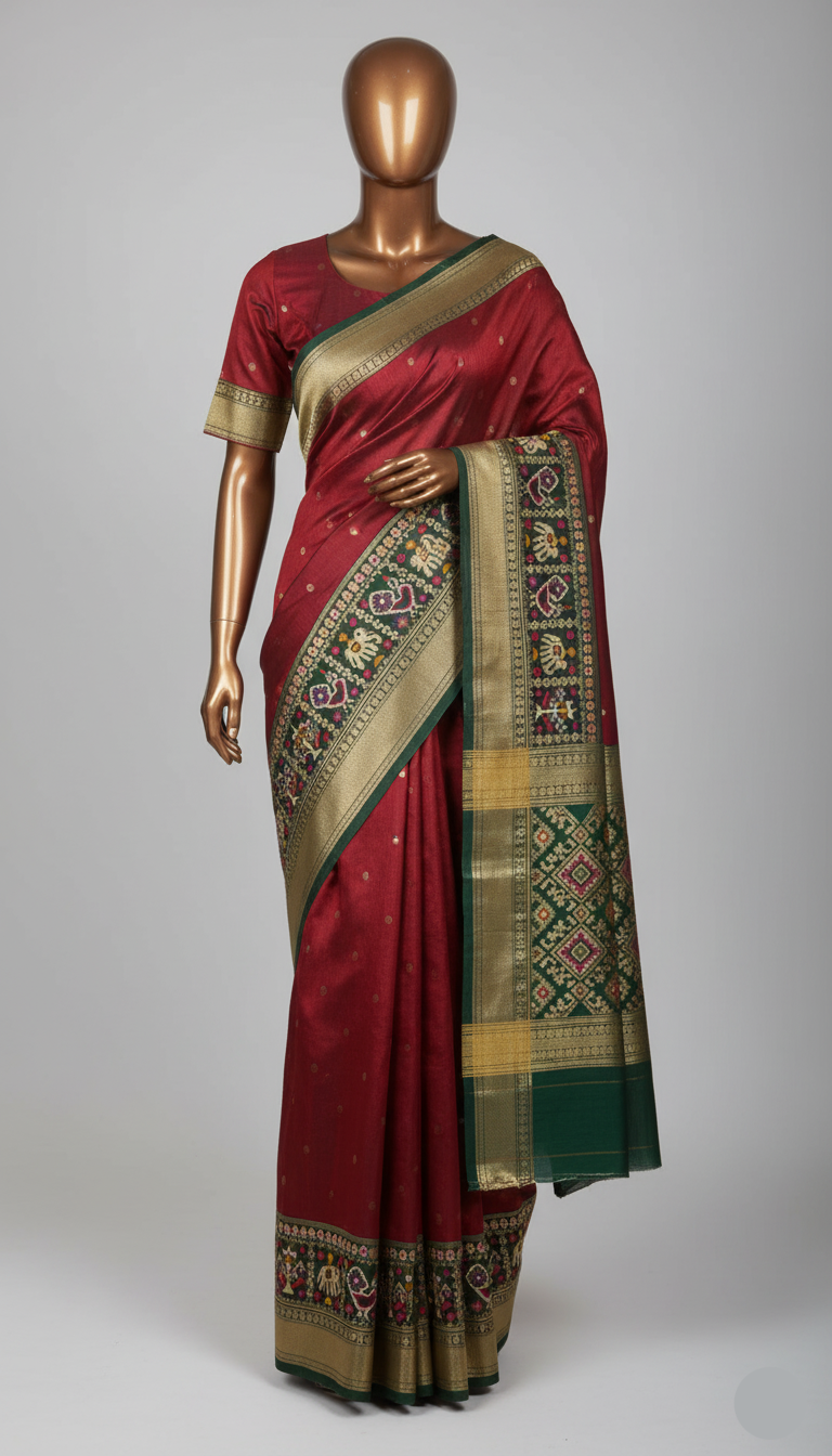 Royal Legacy Patola Silk Saree Main image