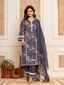 Elegant Floral Print Kurta Set