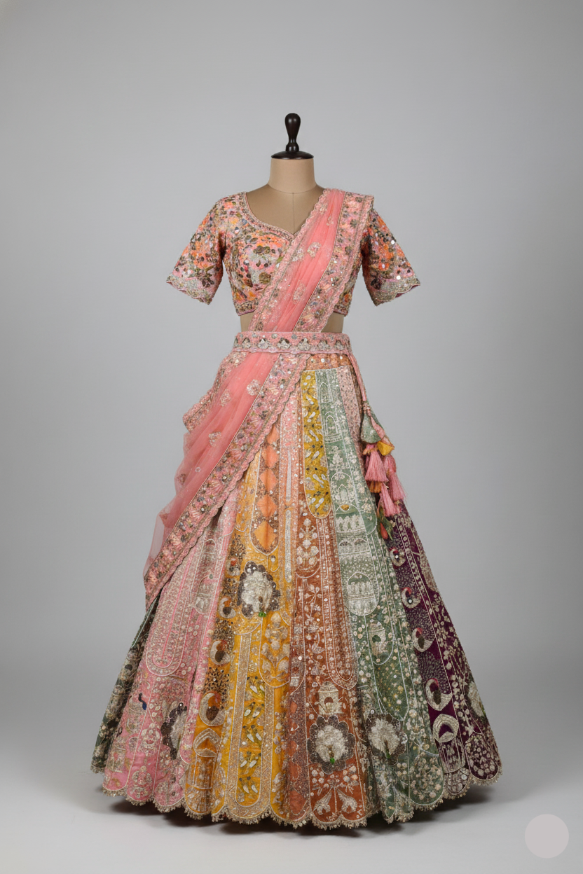 Dream Embroidered Lehenga (812 GS-86)