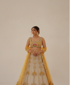 Lotus Petal Blush Lehenga