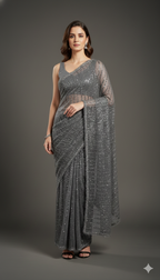 Midnight Galaxy Sequin Drape