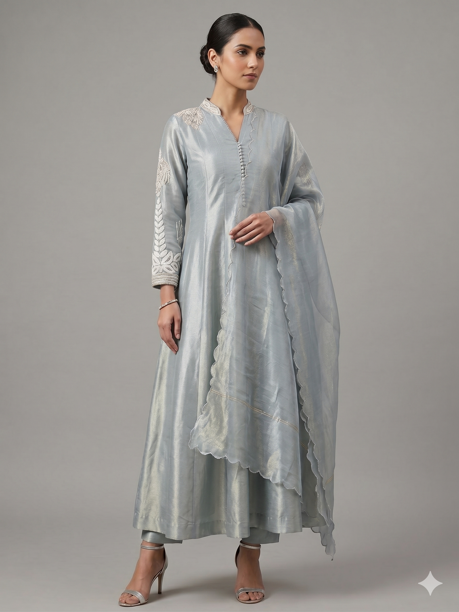 Serene Anarkali Suit Set Main image