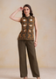 Hand-Embroidered Tunic Set