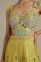 Embroidered Jumpsuit with Cut-Out Detail