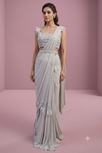 Contemporary Pre-Draped Saree