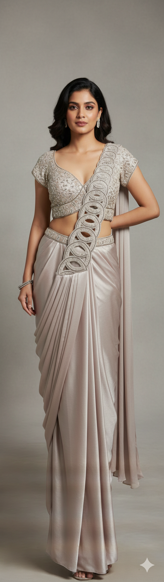 Celestial Orbit Drape Saree