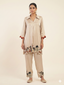 Embroidered Scalloped Co-ord Set