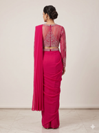 Regal Deep Ready-to-Wear Drape Saree