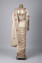 Heirloom Garden SAREE ( LAEAFY TRAIL GA-19)