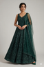 Emerald: Shimmering Sequin Evening Gown