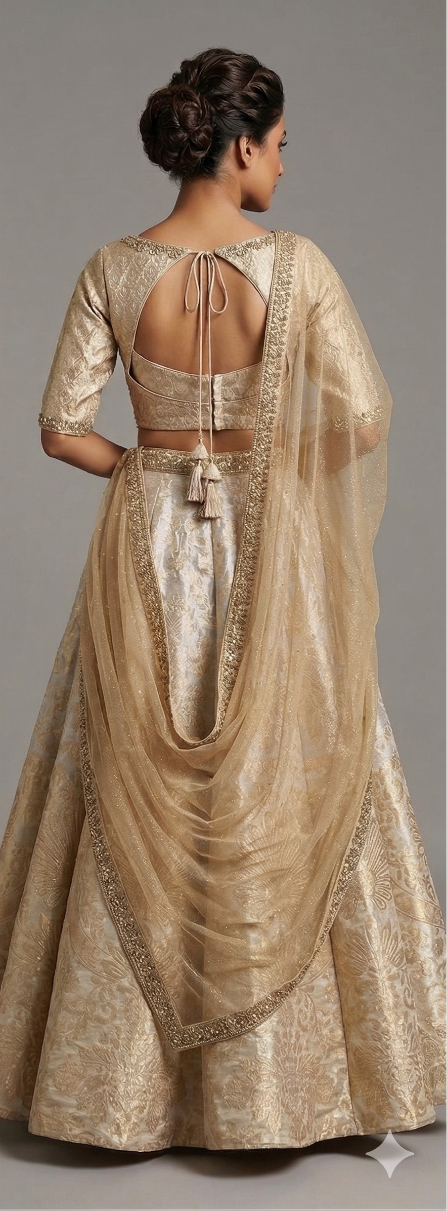 Swarna-Dhara Brocade Lehenga