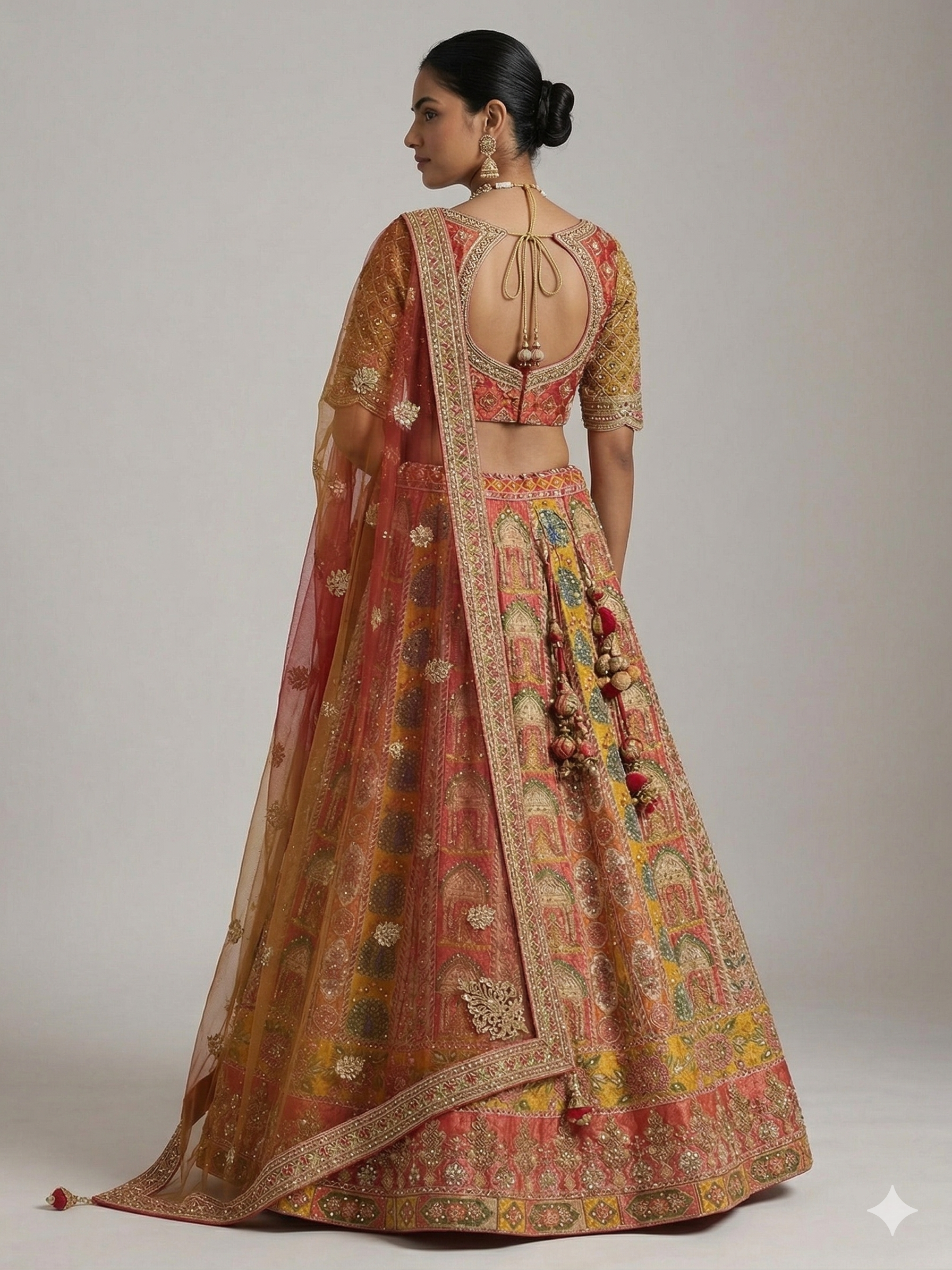 Mandap-Maya Kalidar Lehenga