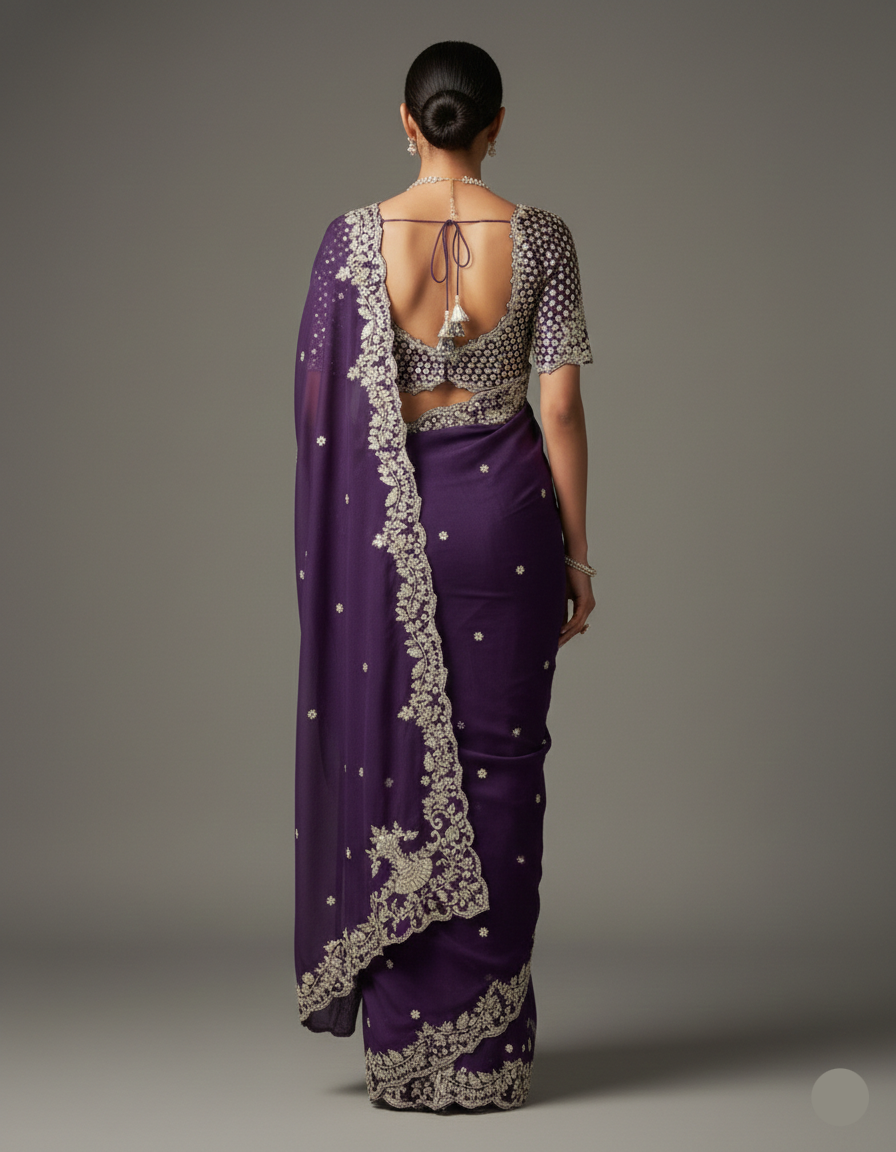 Royal Amethyst Scalloped Grace