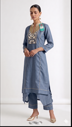 The Linen Luxe Kurta Set