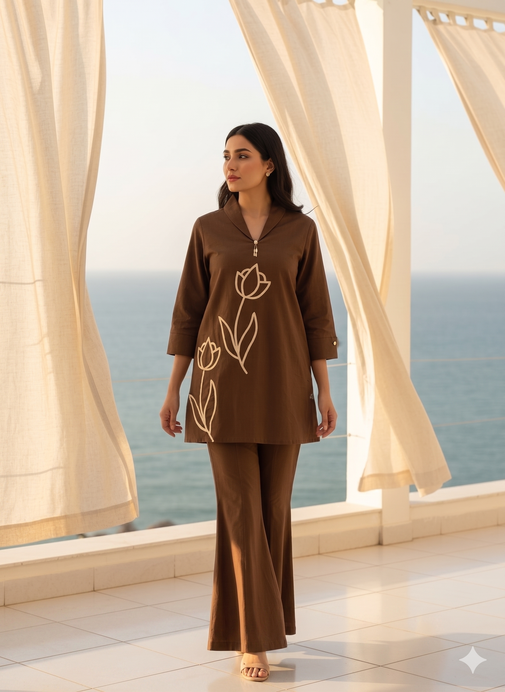 Sophisticated Cotton Co-ord Set