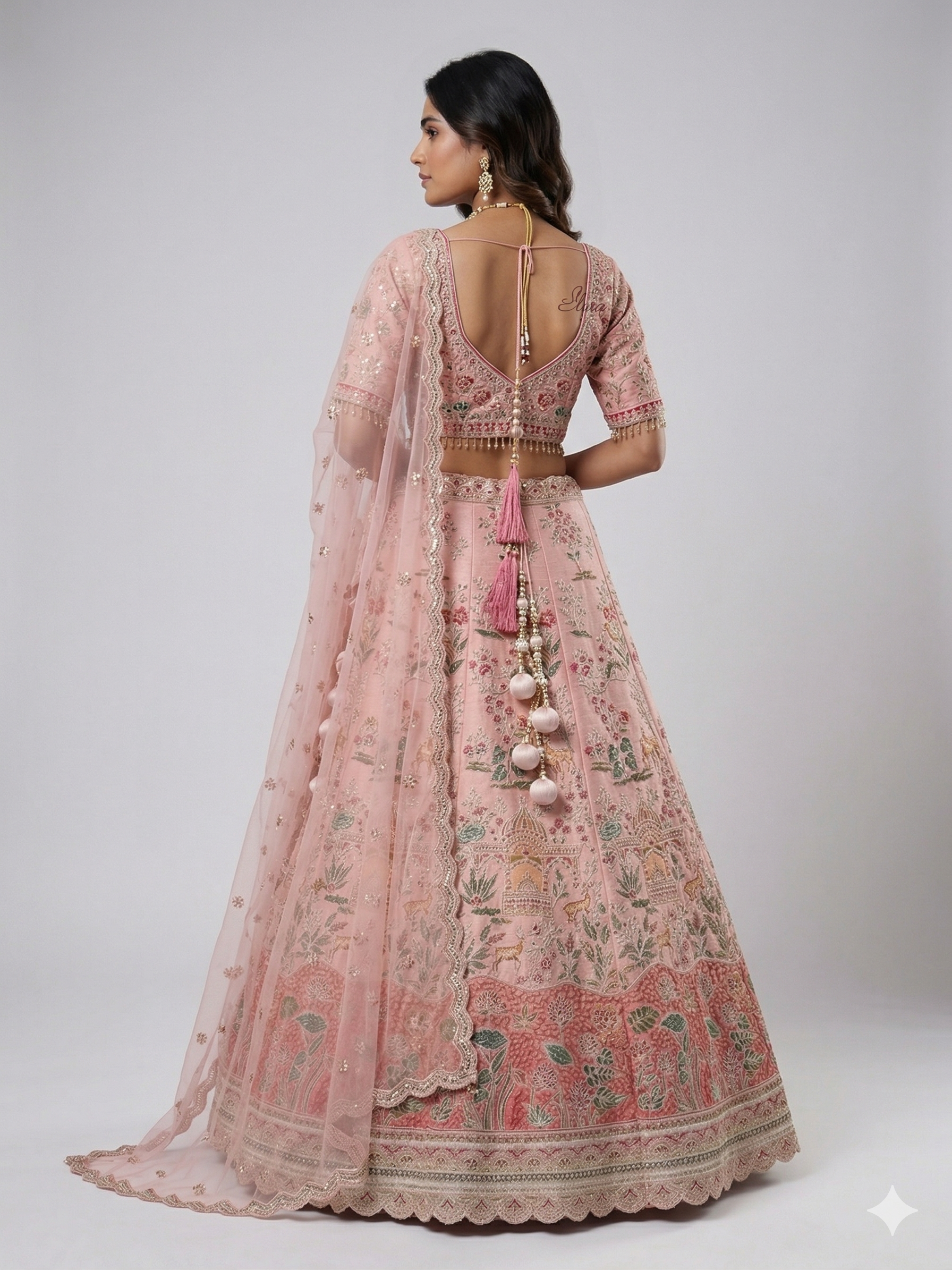 Bagh-e-Bahaar Lehenga