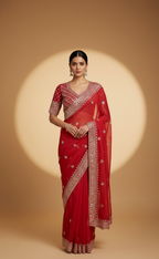 Scarlet Desire Saree (11928 B-107)