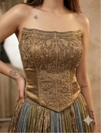 Modern Indo-Western Cordset Set Lehenga