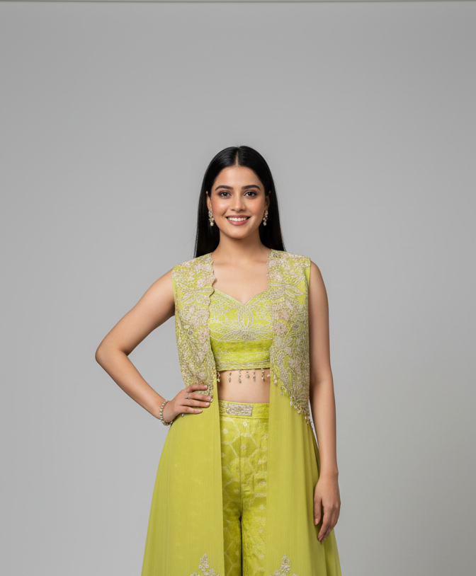 Citrine Blossom Cape Set