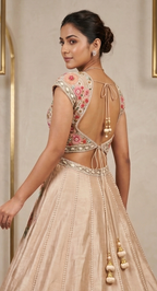 Phool-Vaari Pastel Lehenga