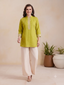 Modern Chartreuse Tunic Co-ord Set