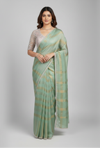 Pearl Stripe Saree (488 GS-11)