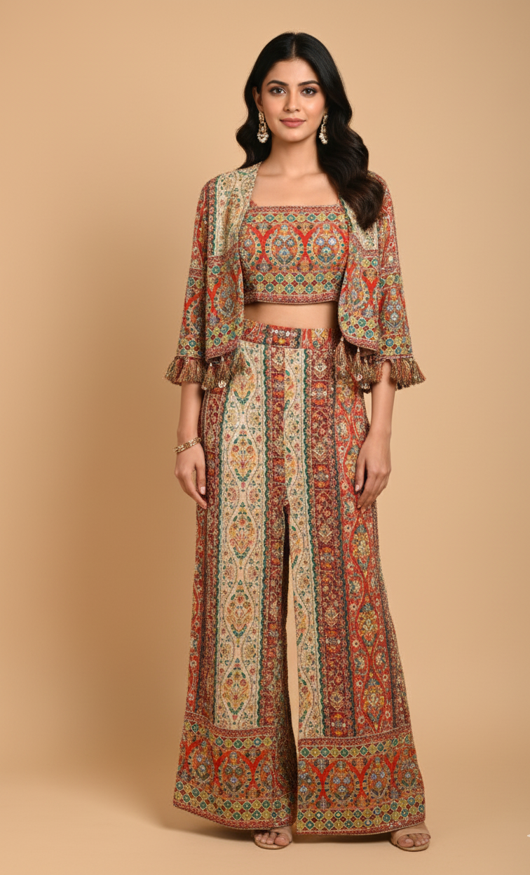 Heritage Mosaic Jacket Dress (2060-5675 D-33)