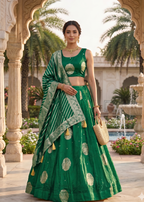Regal Banarasi Silk Lehenga Set