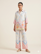 Abstract Pastel Printed Co-ord Set