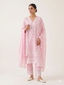Pastel Chikankari Lace Kurta Set