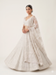 Ivory Embroidered Bridal Lehenga Set