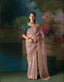 Lavender Jade tissue Saree