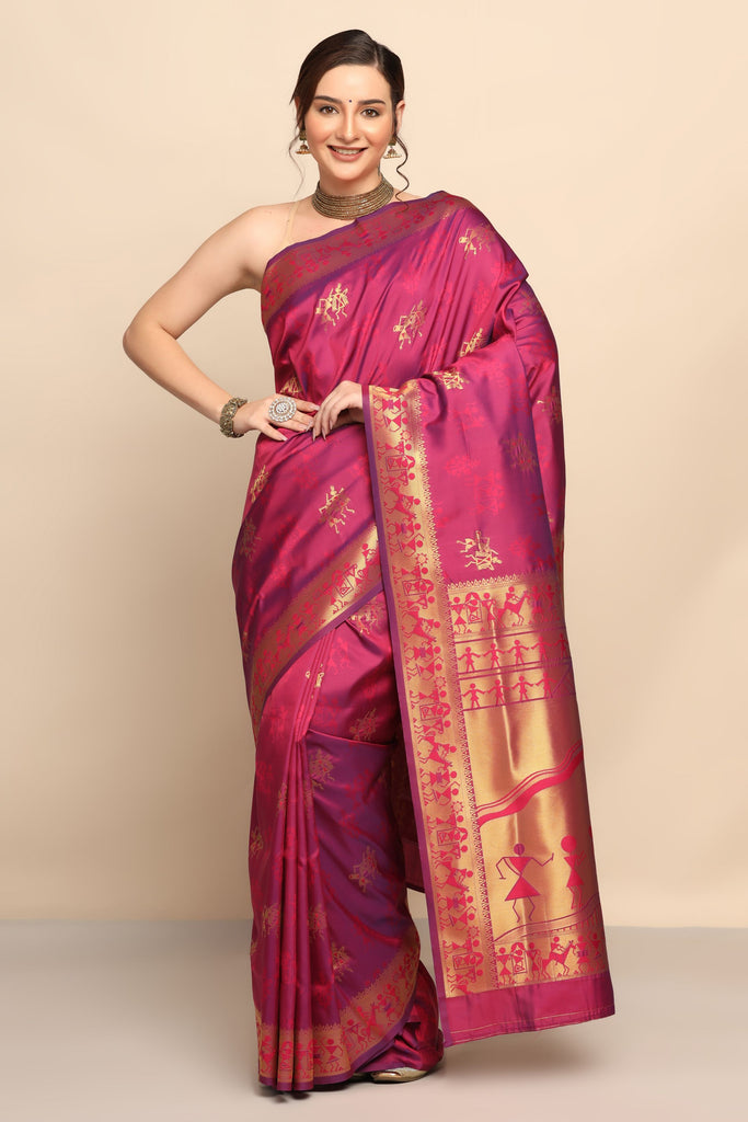 Shop Online Bandhej Dupatta | Odhani Collection in Pure Silk – thechakorshop