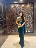 The Contemporary Corset Drape Saree (KDS-25-89 D-104)