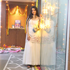 Floral Whisper Sharara Suit (7274 M-40)