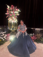 The Midnight Petal Ball Gown (PD0860 D-30)