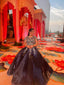 The Midnight Petal Ball Gown (PD0860 D-30)