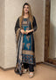 Teal Blue Cotton Printed Kurta Set