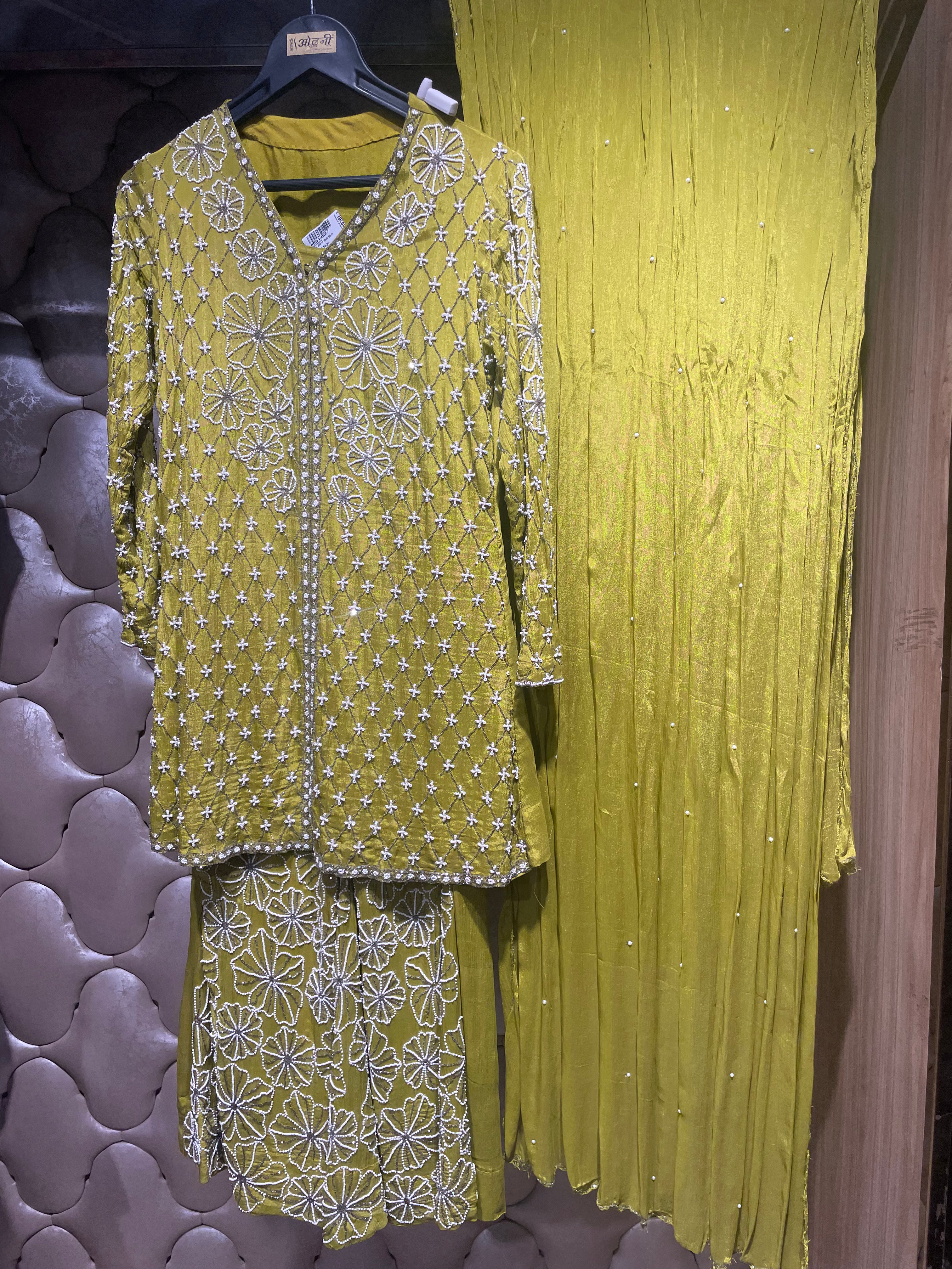 Citrine Sparkle Kurti set (5604 BS-31) Main image