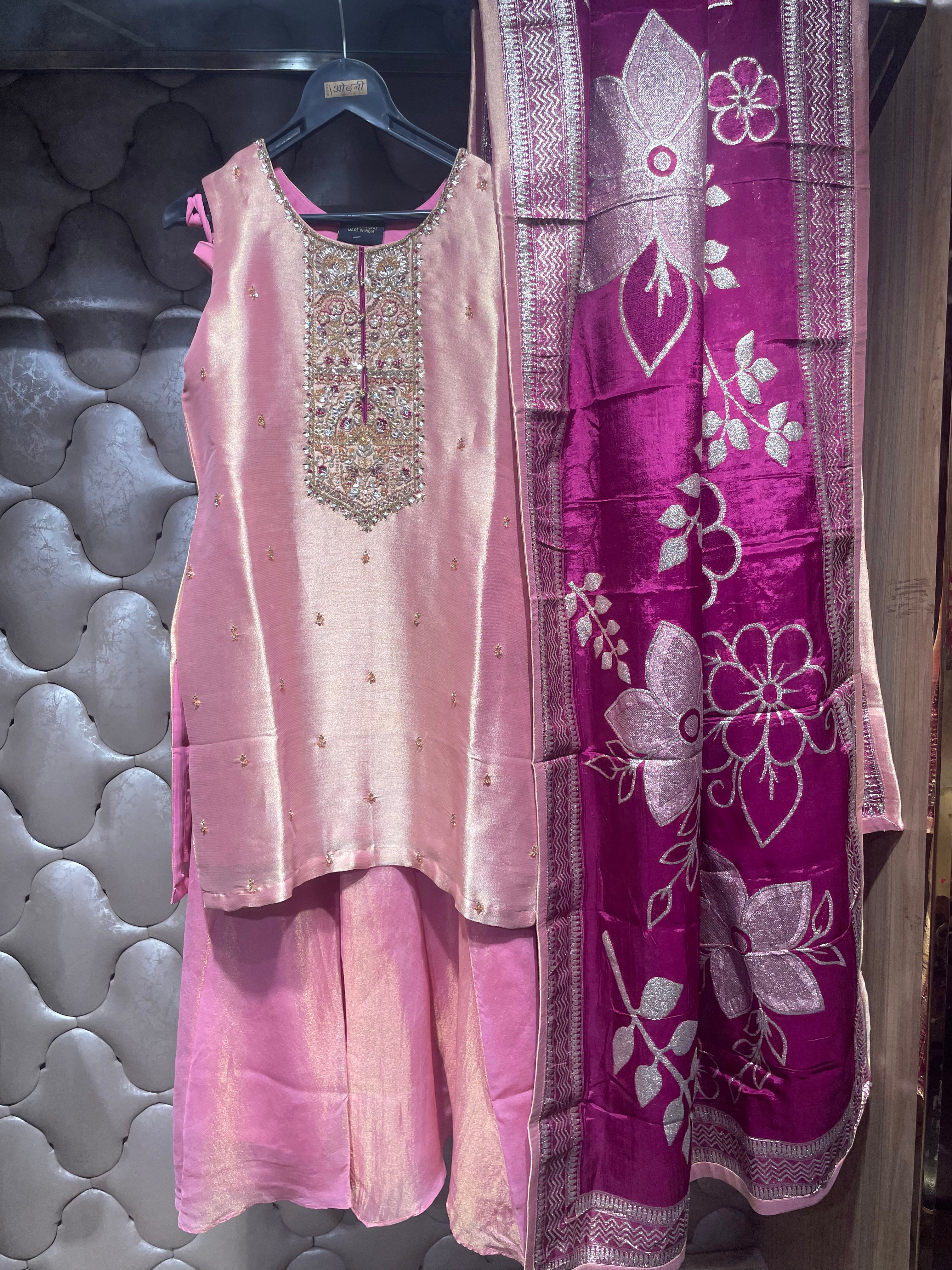 Orchid Opulence Kurti Set (7576 M-40)