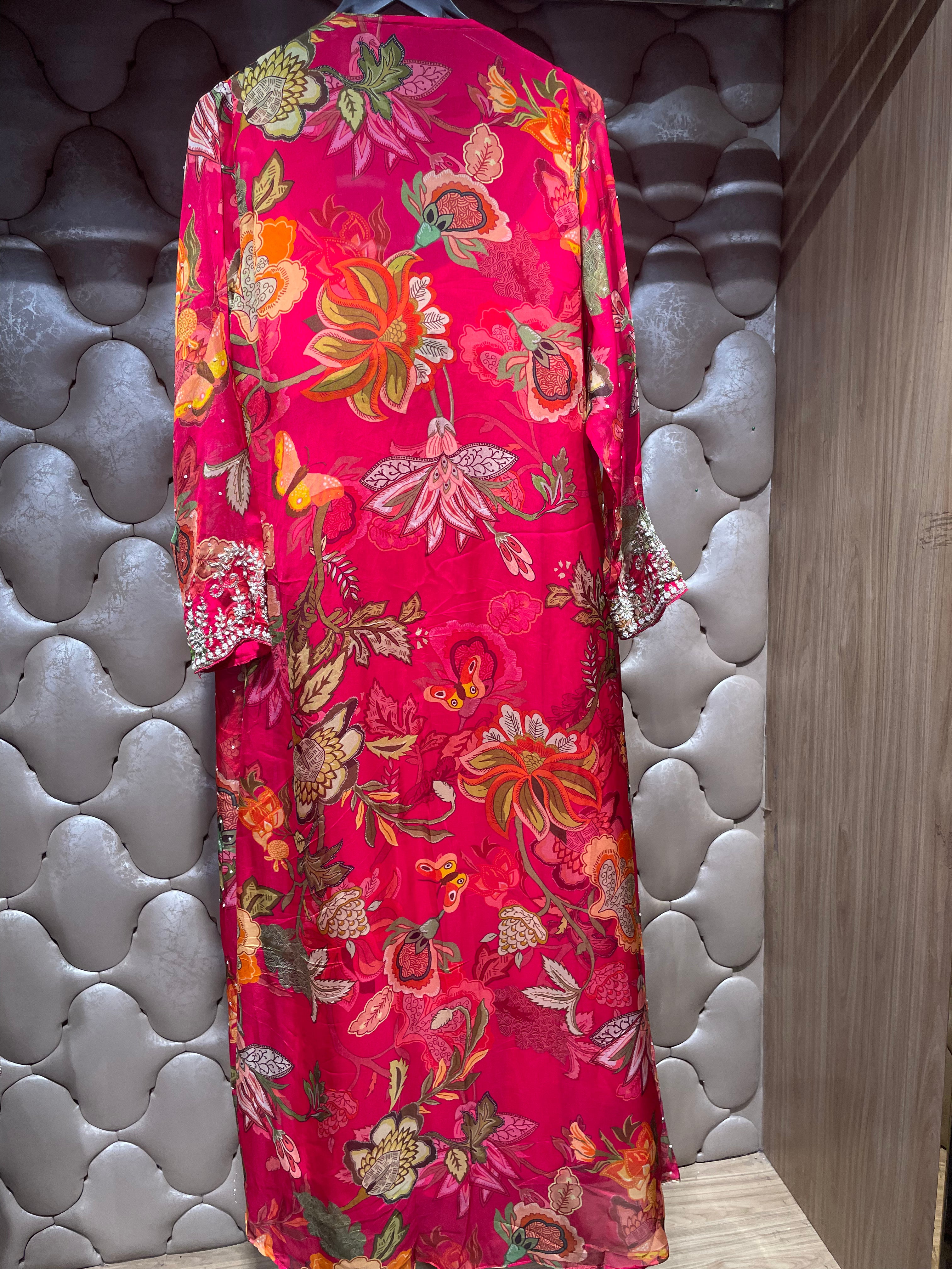 Fuchsia Pink  Cape-style Fusion Set (7460 M-40)