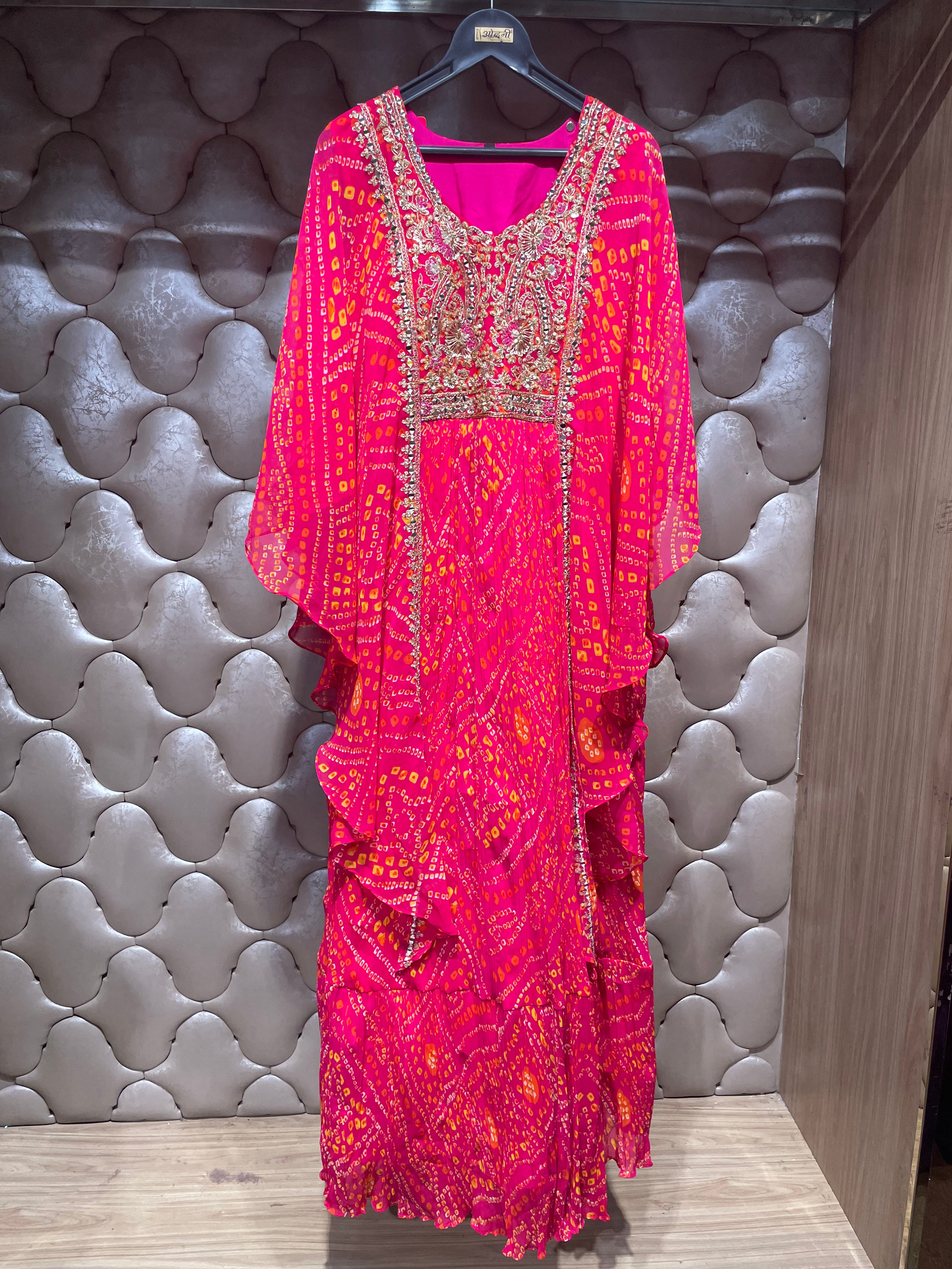 Pink Kaftan-style Gown (3343 B-89) Main image
