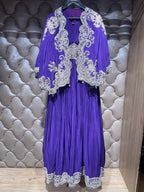 Cape-style Fusion Gown Set (MV-1125 GS-73)