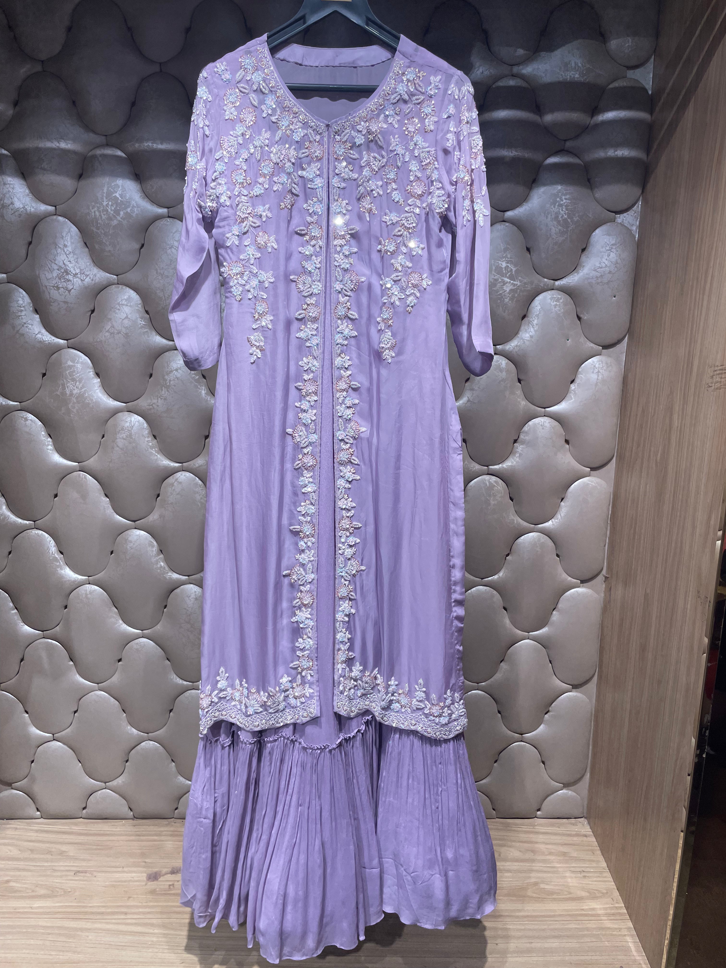 Longline Cape with Gown (KPD-837 B-154) Main image