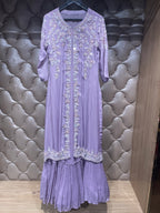 Longline Cape with Gown (KPD-837 B-154)