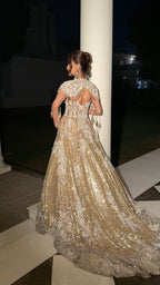 Avant-Garde Evening Gown