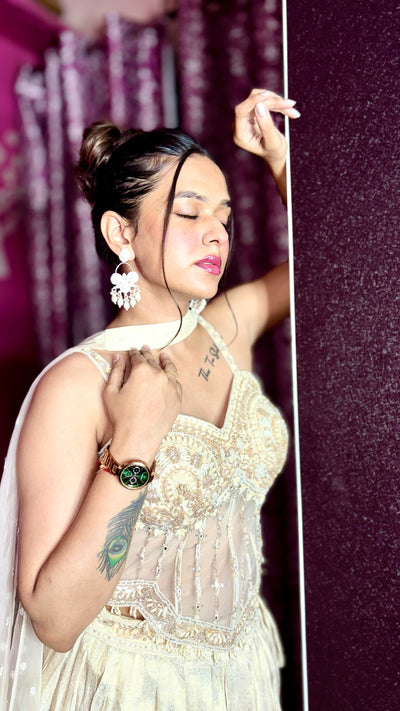 Golden Hour Corset Lehenga (8264 M-62)