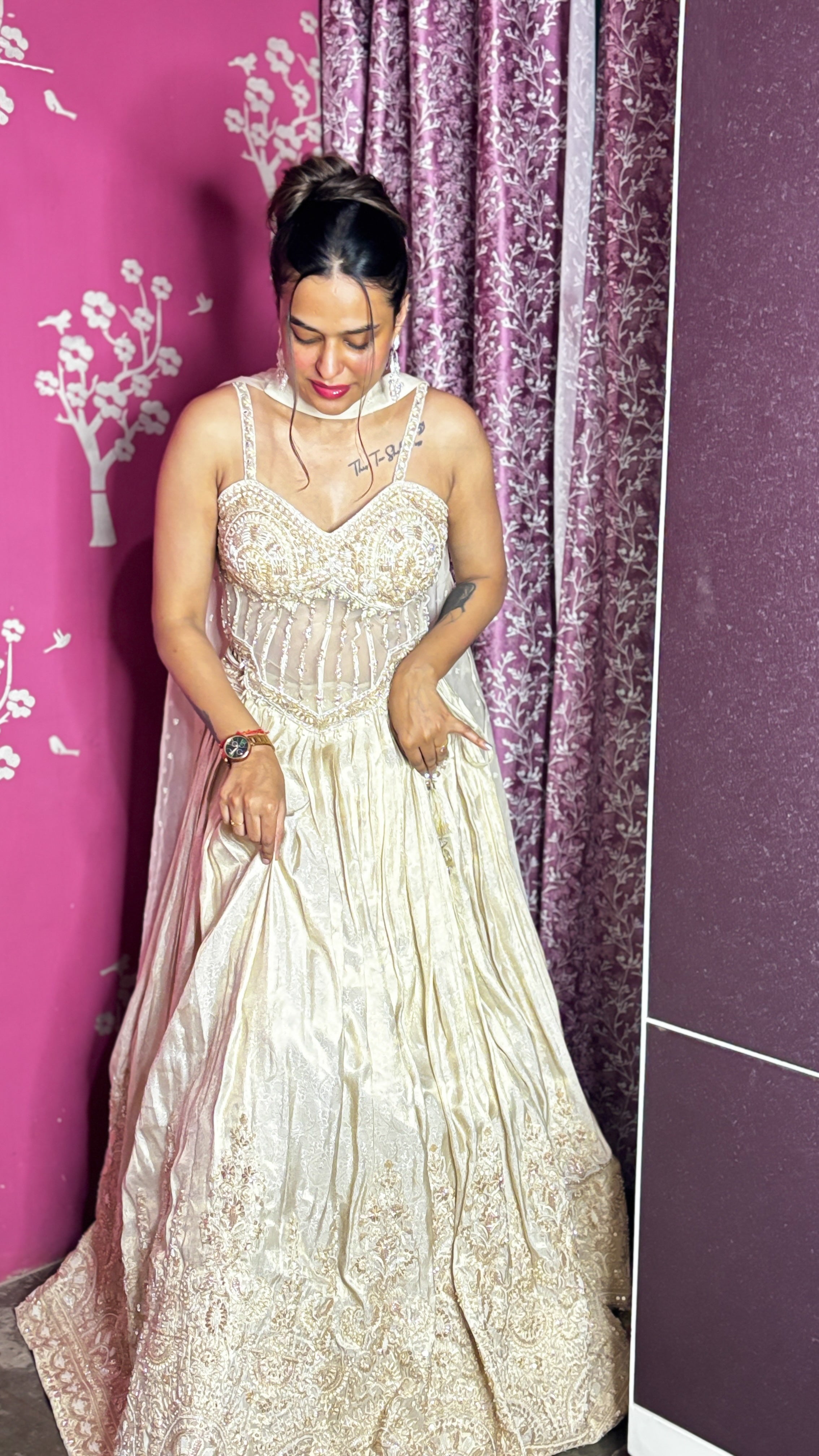 Golden Hour Corset Lehenga (8264 M-62) Main image