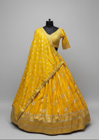 Azure Royalty Banarasi Lehenga Set (5114-1 GA-39)