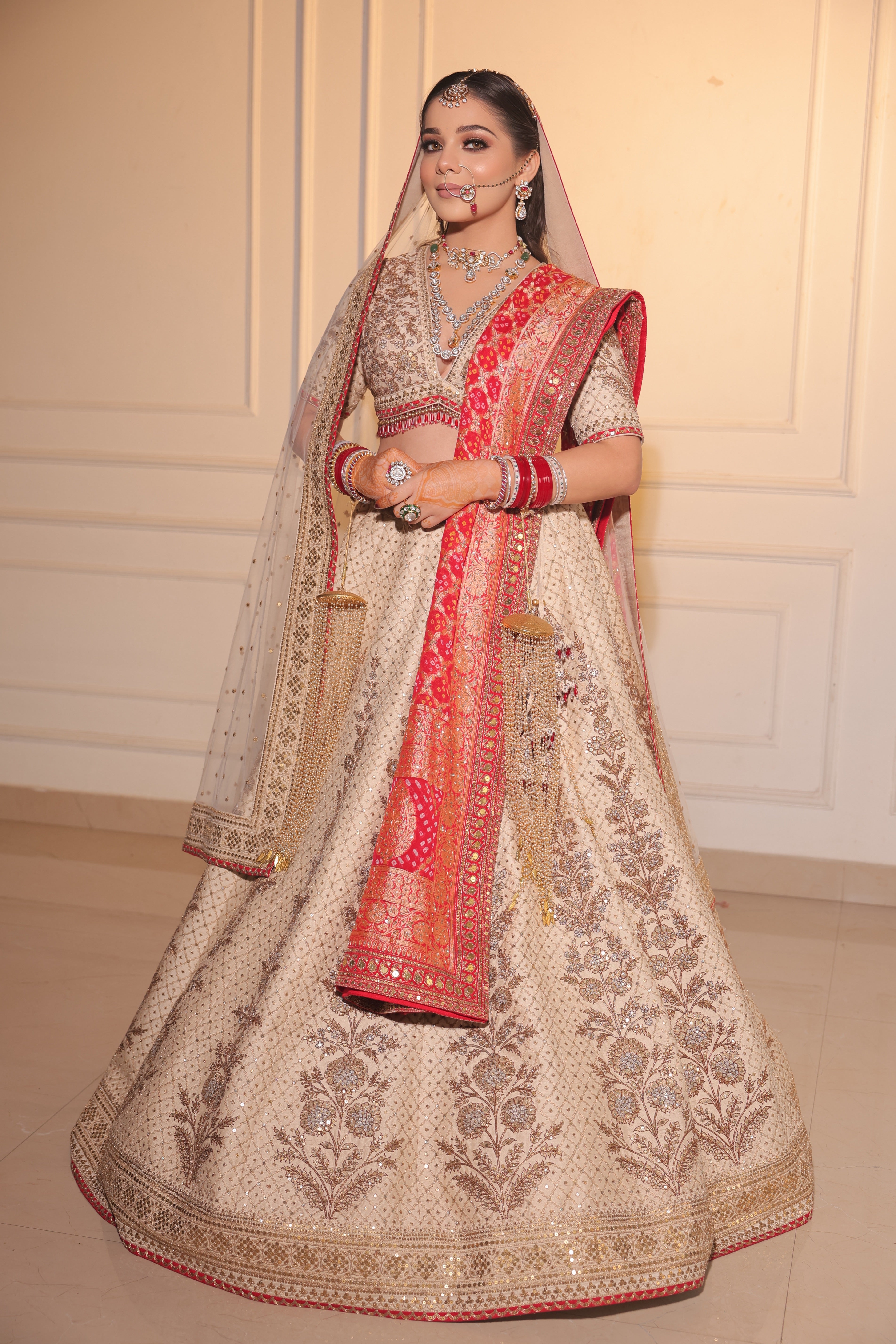Diamond lattice Lehenga (b-37)